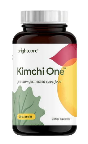 Brightcore Nutrition - Kimchi One, Kimchi Powder Capsules, 90 Vegan Capsules